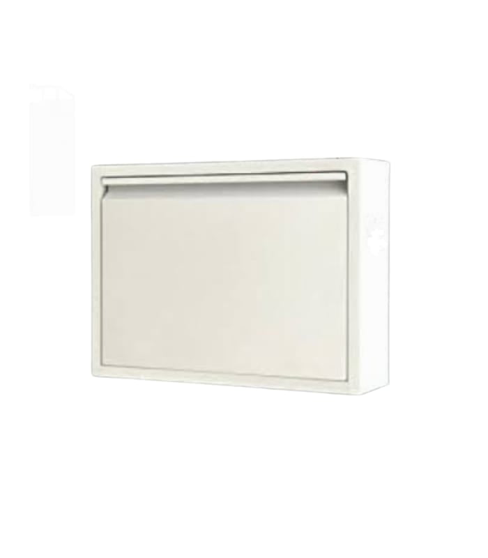 Single Cover Mini Metal Shoe Rack White 1st Class DKP Steel